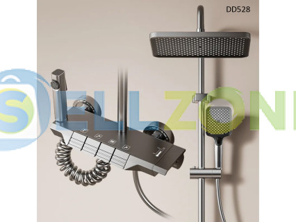 Πολυτελές σύστημα ντους με κουμπιά πιάνου και 4 λειτουργίες – DD528